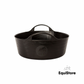 Red Gorilla Flexible Mini Shallow - 5L Horse feed bucket in black colour 