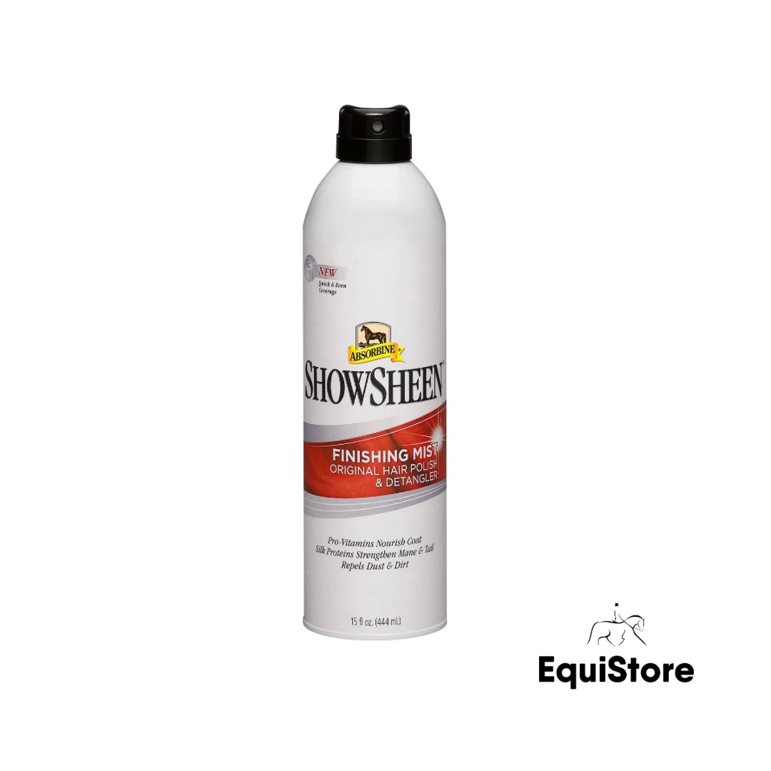 ShowSheen Finishing Mist for show horses and ponies 