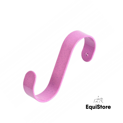 Stubbs Giganti Hooks for your tack room or stable yard, in pink