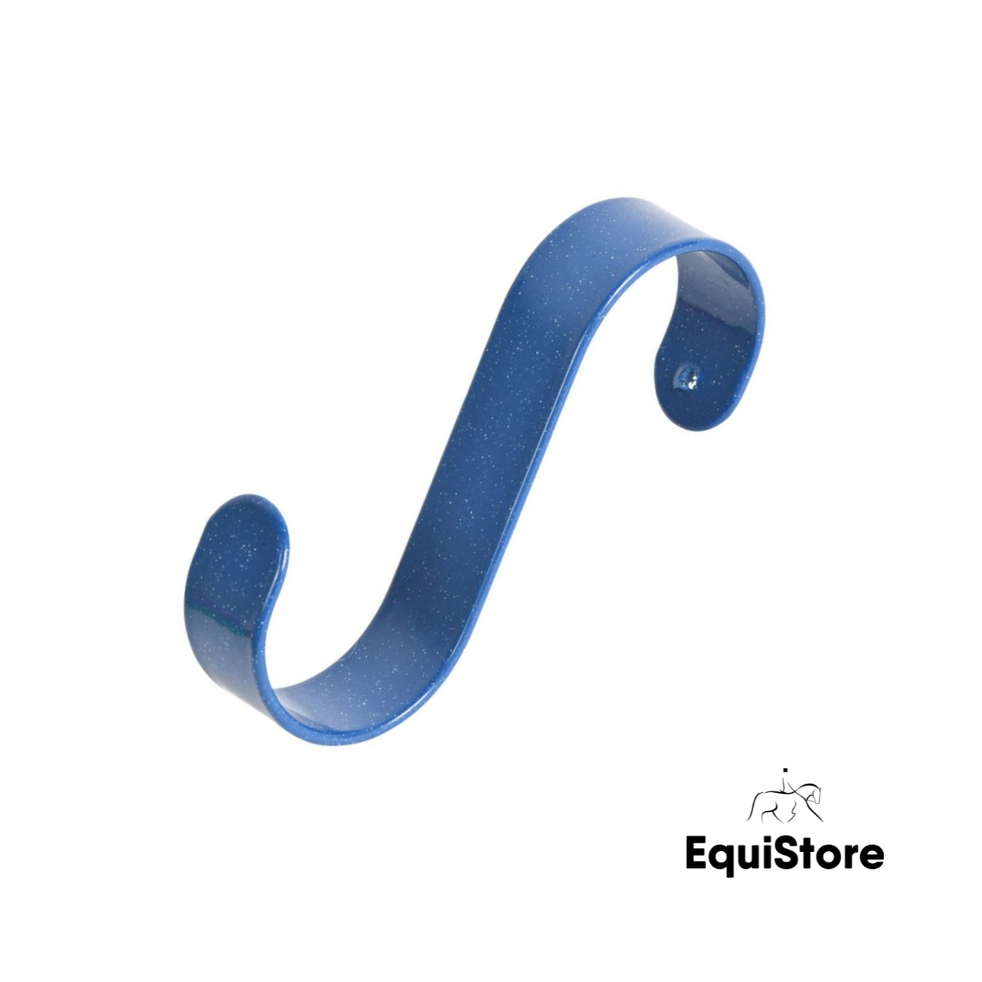 Stubbs Giganti Hooks for your tack room or stable yard, in blue