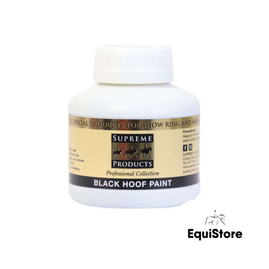 Supreme Products - Black Hoof Paint for show horses and ponies 