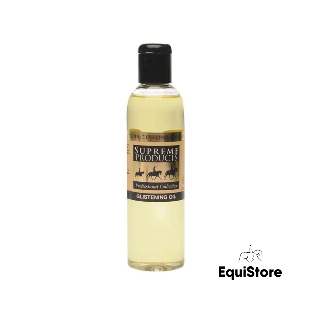 Supreme Products Glistening Oil for show horses and ponies