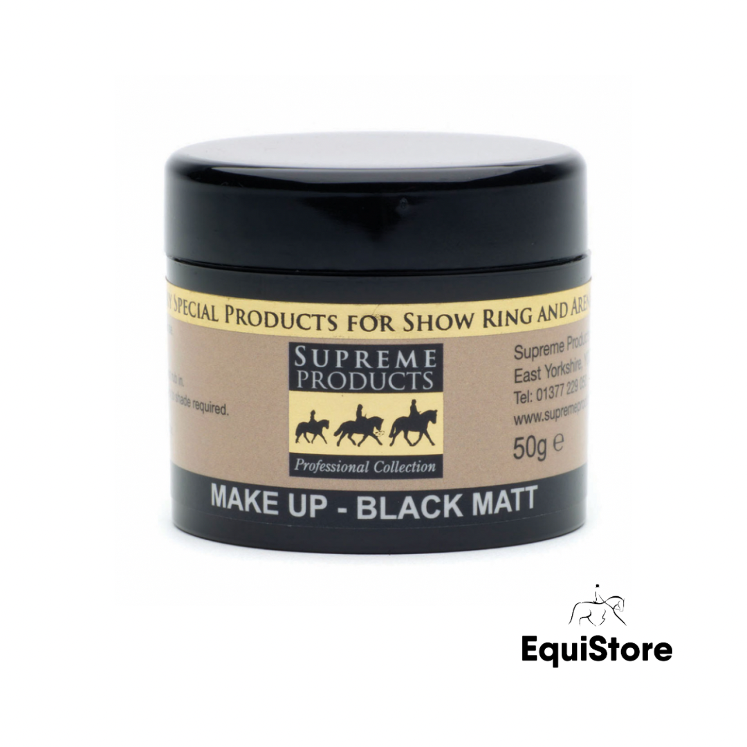 Supreme Products Make Up Black Matt for show horses and ponies