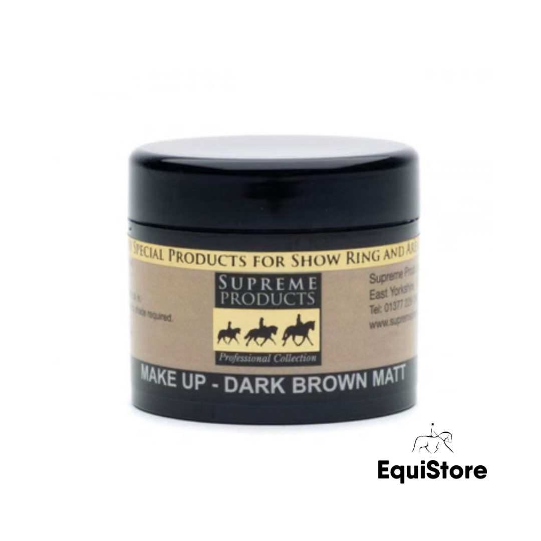 Supreme Products Make Up Dark Brown Matt for show horses and ponies