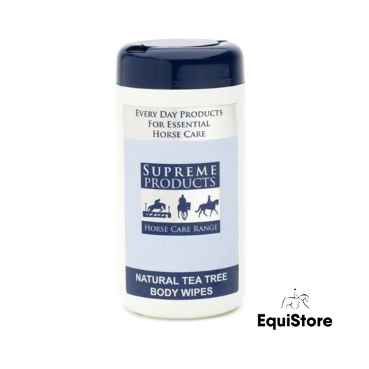 Supreme Products Natural Tea Tree Body Wipes for horses