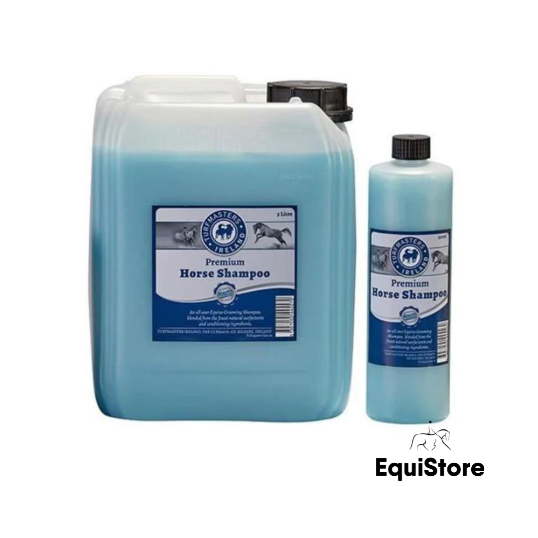 Turfmasters premium blue shampoo for horses 