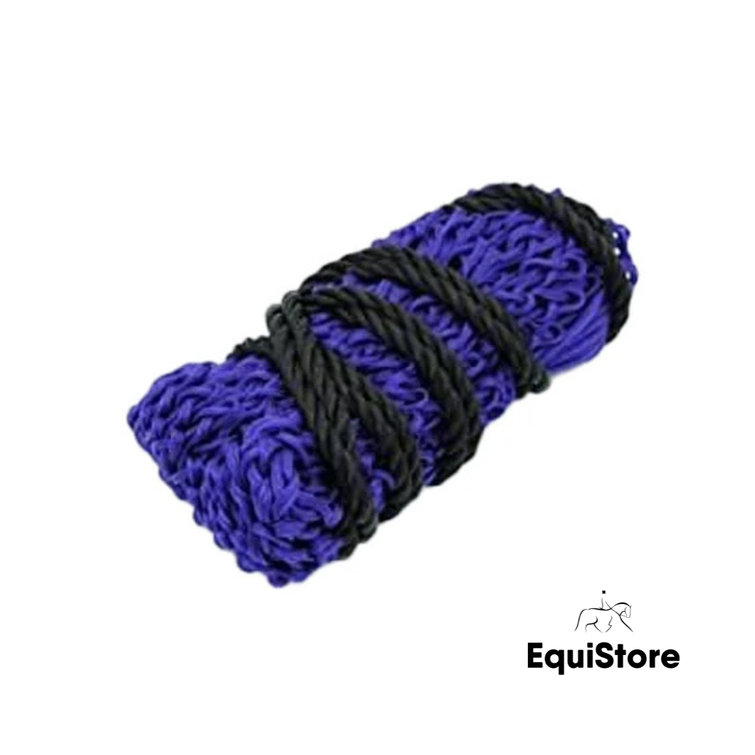 Turfmasters Extra Large Haylage Net Black/Blue. A haynet for horses