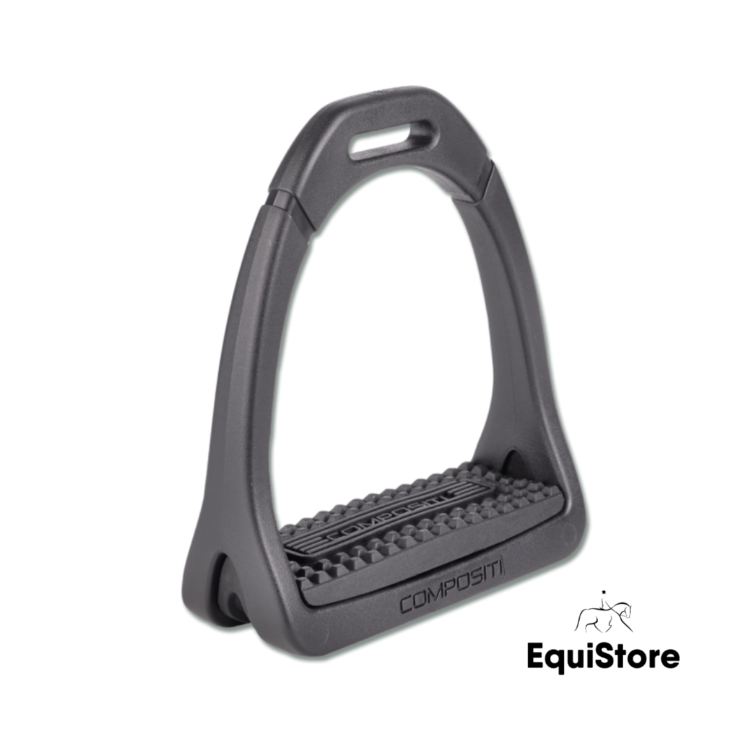 Waldhausen Premium Light Stirrups with black treads 12cm
