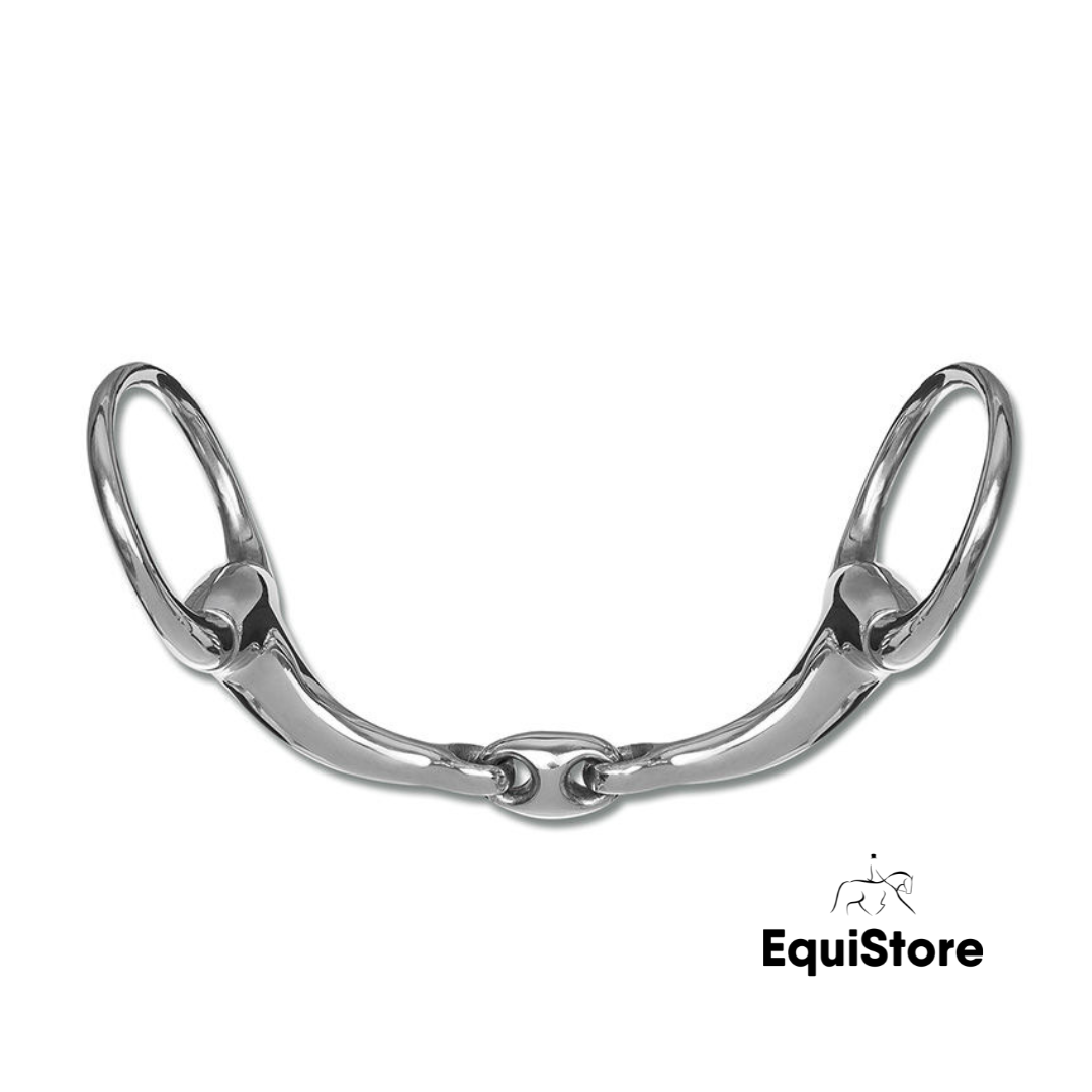 Anatomic Double Jointed Solid Eggbutt Bit.