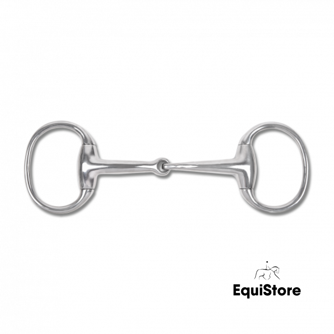 Anatomic Single Jointed Eggbutt Snaffle Bit