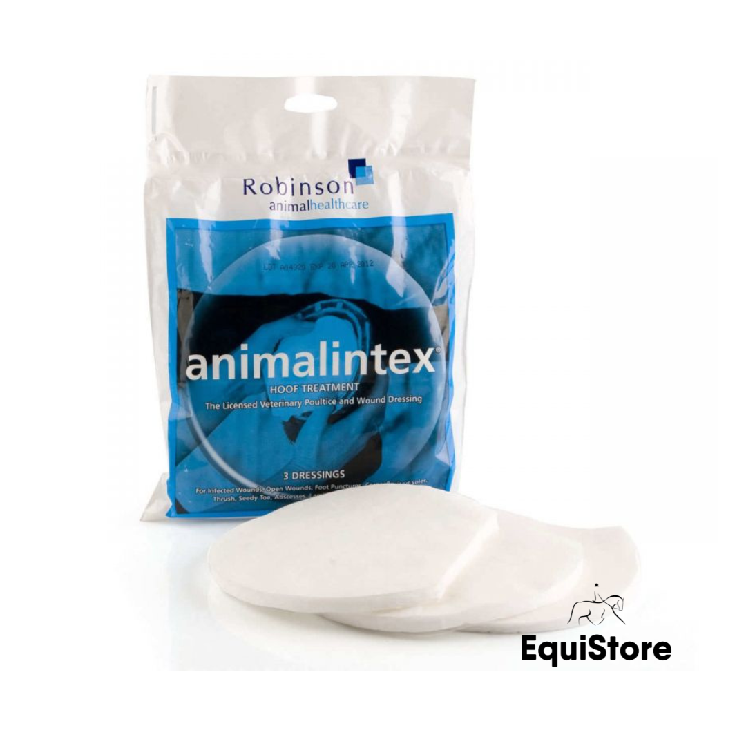 Animalintex is a hoof shaped poultice for your horse for hoof abcesses