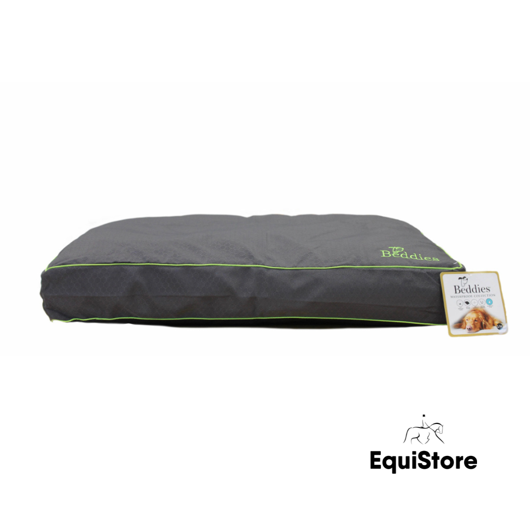 Beddies Waterproof Mattress Dog Bed in charcoal grey