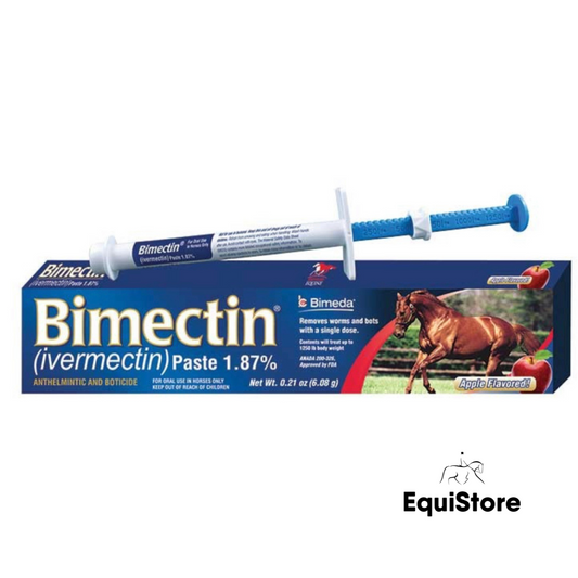Bimectin oral paste for de worming horses