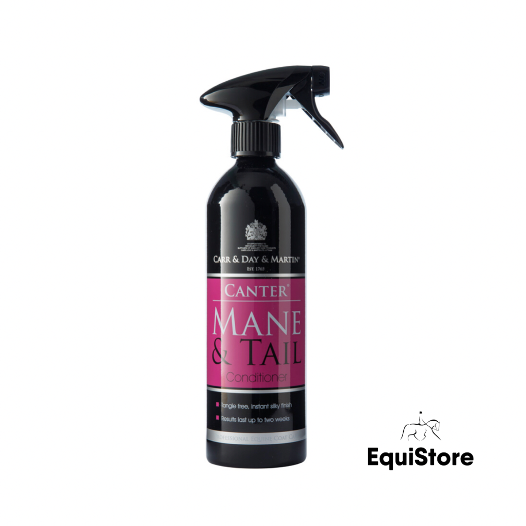 Carr & Day & Martin Canter Mane & Tail Conditioner Spray for a silky smooth finish to your horse and makes grooming easier.