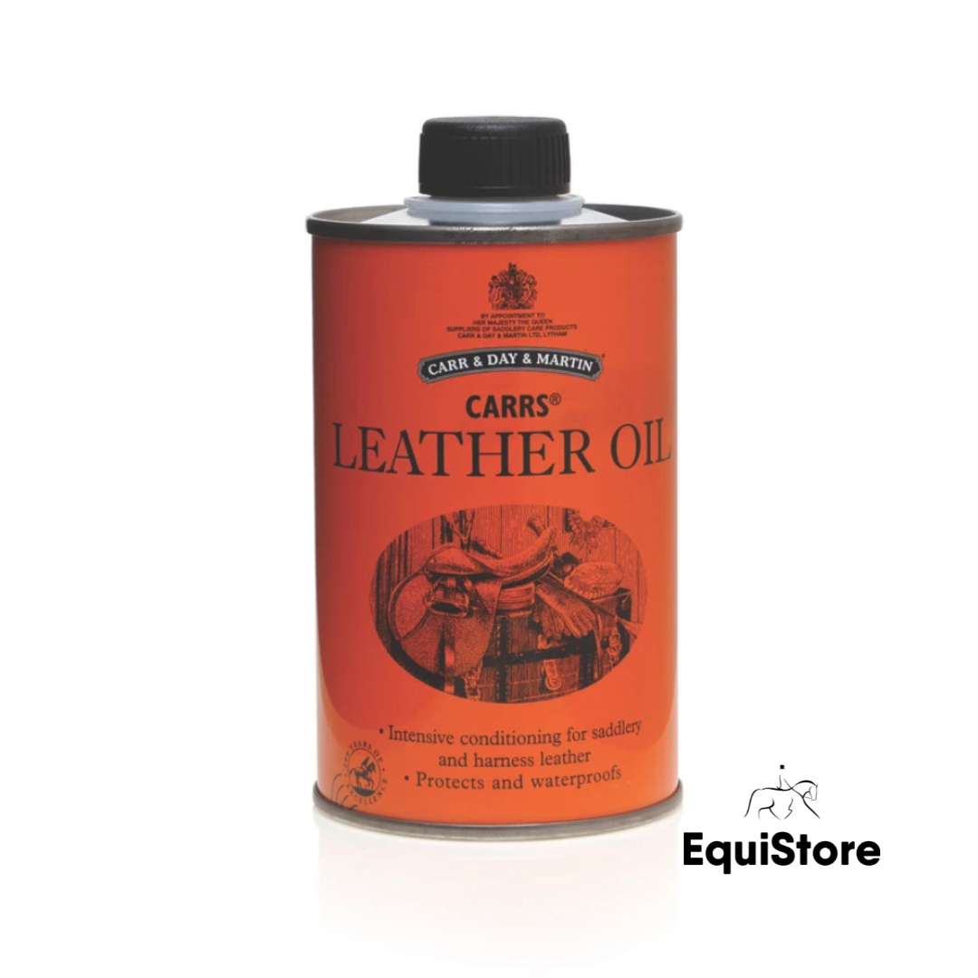 Carr & Day & Martin Carrs Leather Oil, for conditioning and preserving your horses tack.