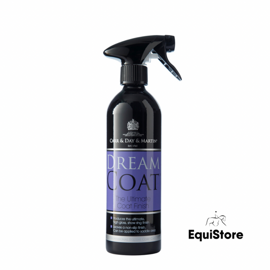 Carr & Day & Martin Dreamcoat horse spray for the ultimate coat finish, it produces the ultimate high gloss, non-greasy finish
