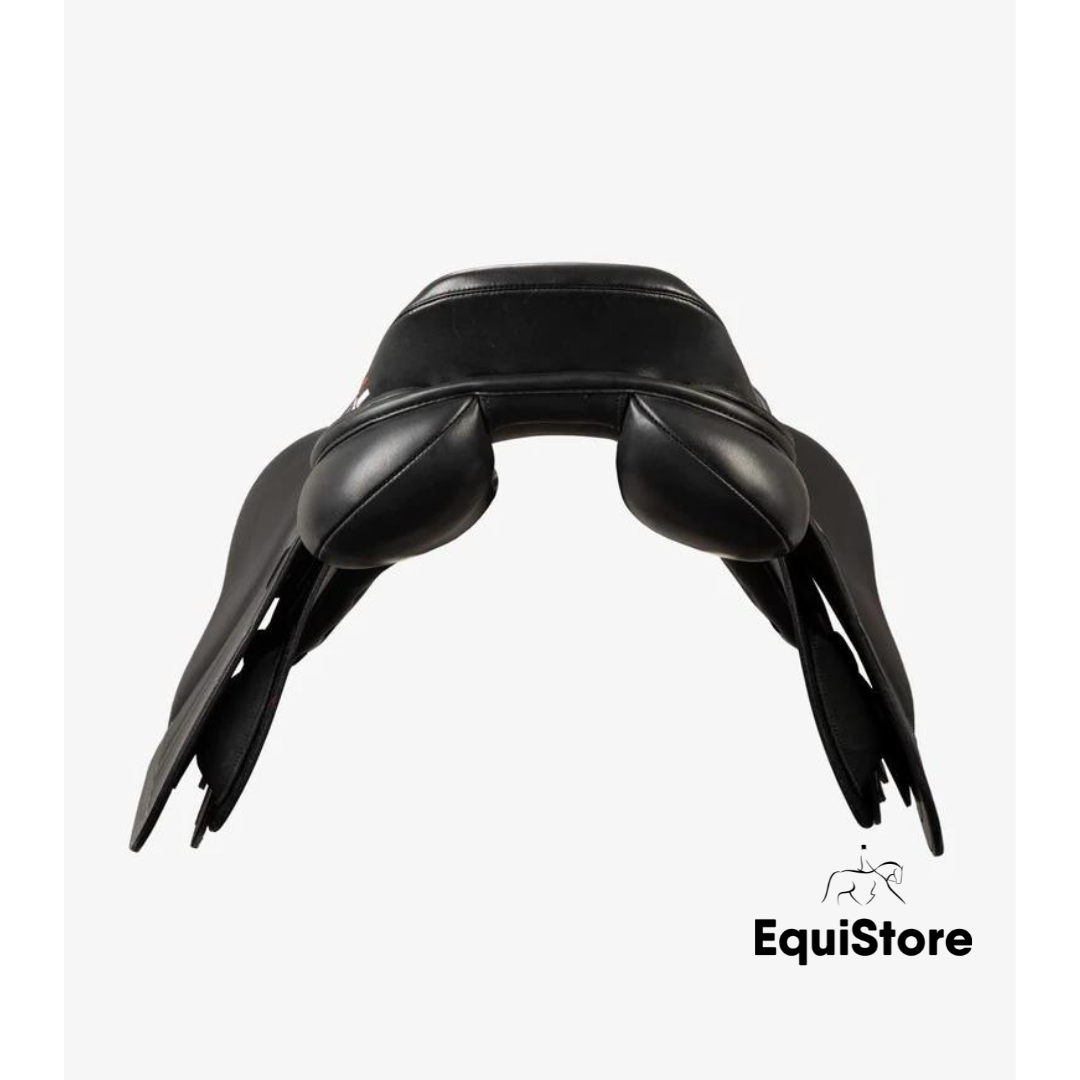 Premier Equine Chamonix Leather Black Close Contact Jump Saddle