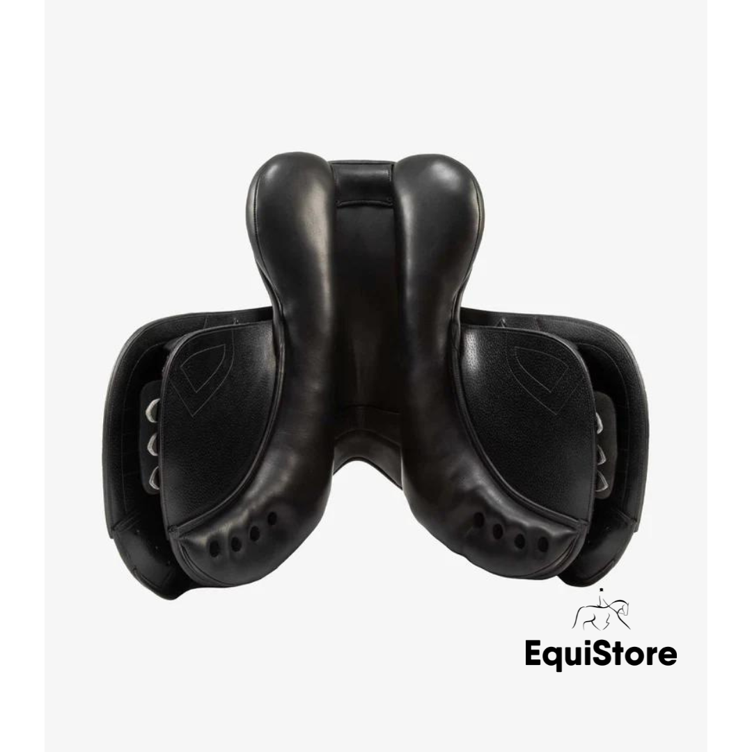 Premier Equine Chamonix Leather Black Close Contact Jump Saddle