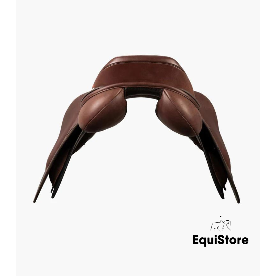 Premier Equine Chamonix Leather Brown Close Contact Jump Saddle