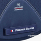 Premier Equine Close Contact Airtechnology Shockproof Wool Saddle Pad - Navy/Grey