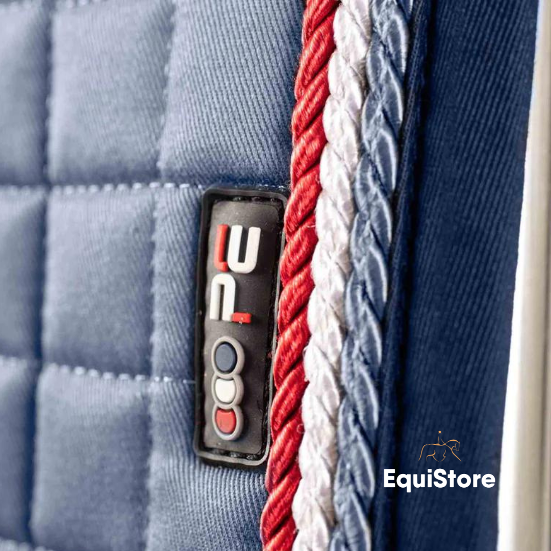 Premier Equine Close Contact European Cotton GP/Jump Square - Grey