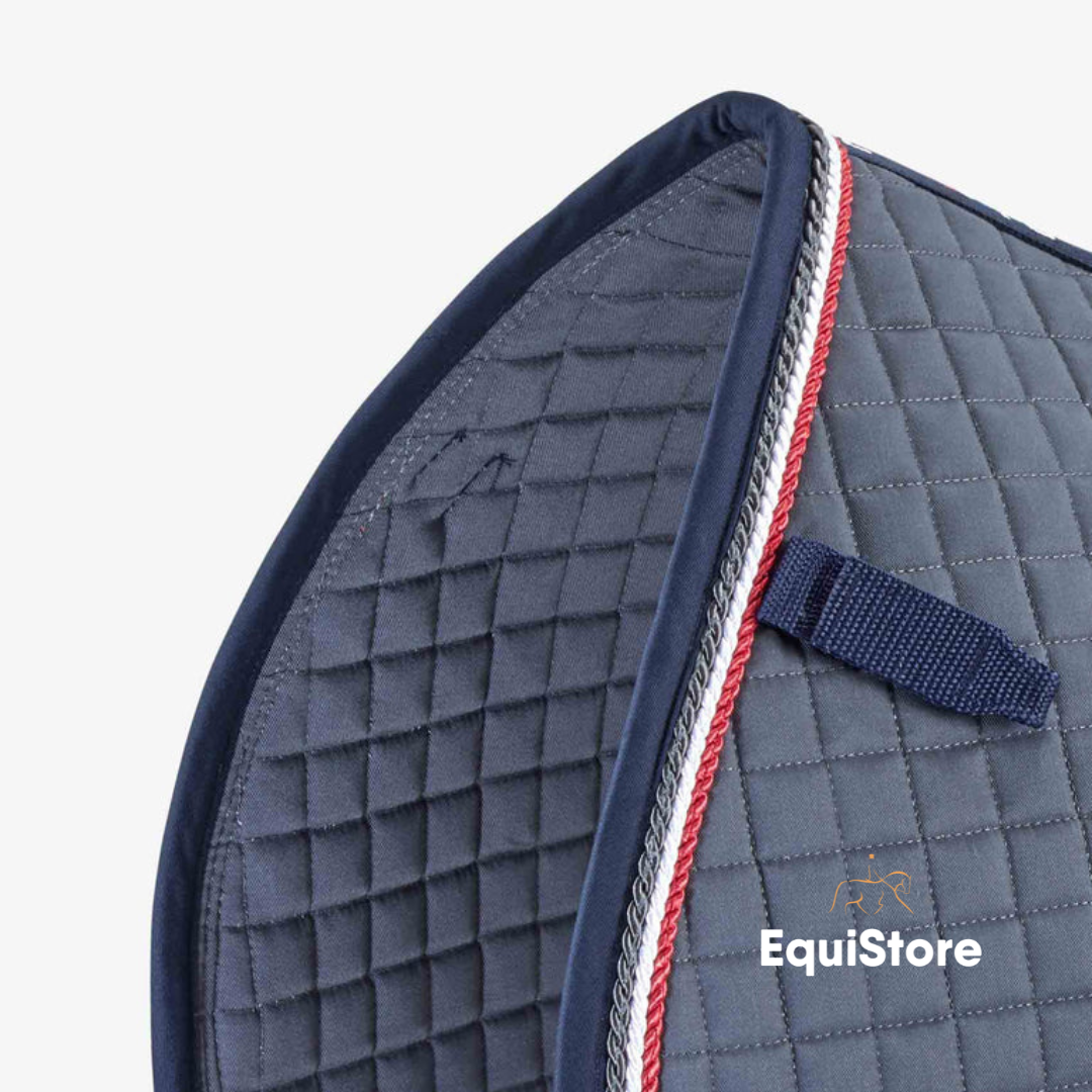 Premier Equine Close Contact European Cotton GP/Jump Square - Grey