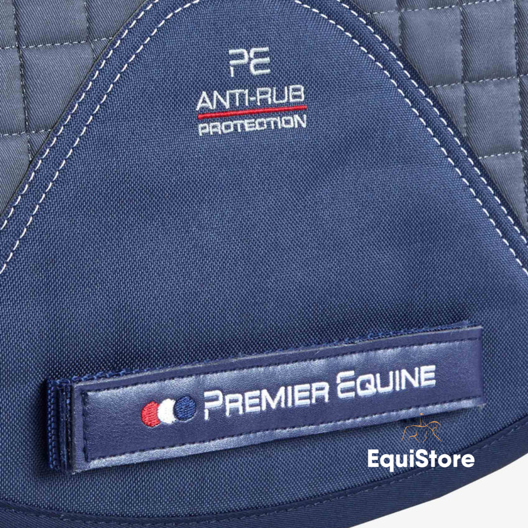 Premier Equine Close Contact European Cotton GP/Jump Square - Grey