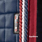 Premier Equine Close Contact European Cotton GP/Jump Square - Navy