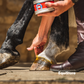 Cornucrescine Original Hoof Ointment for healthy hoof growth and horse hair regrowth after injury or rubbing.