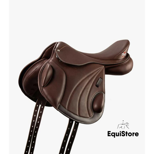Premier Equine Deauville Leather Monoflap Brown Cross Country Saddle