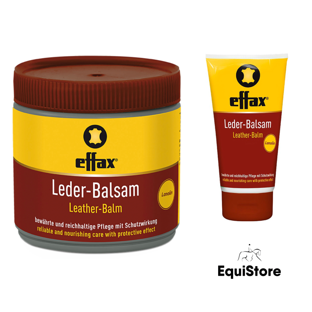 Effax Leather Balm for your horses tack and your horse riding boots