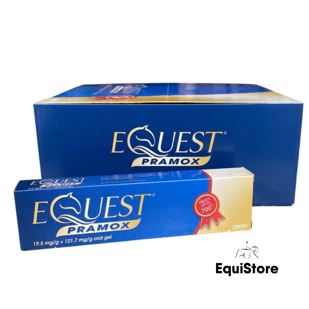 Equest Pramox Gel wormer for treating your horse for tapeworm and roundworm.