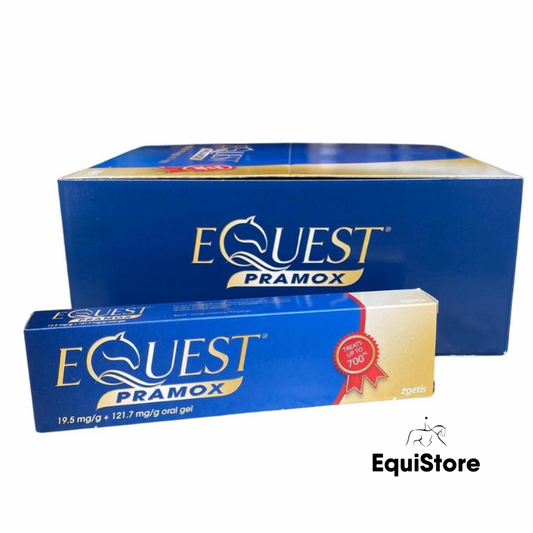 Equest Pramox Gel wormer for treating your horse for tapeworm and roundworm.