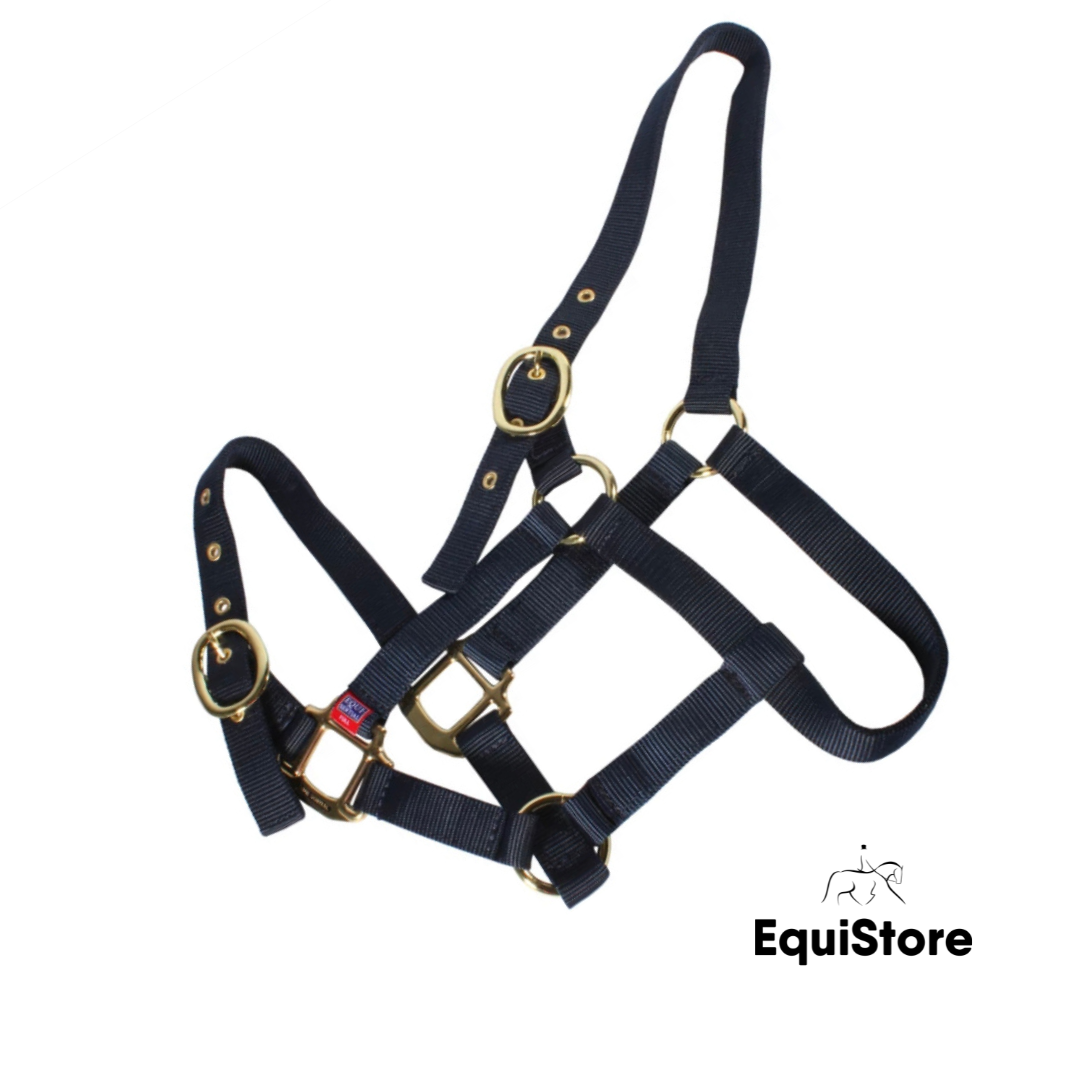 Mackey EquiSential Nylon Headcollar in Navy