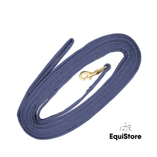 EquiSential Padded Lunge Rope in Navy