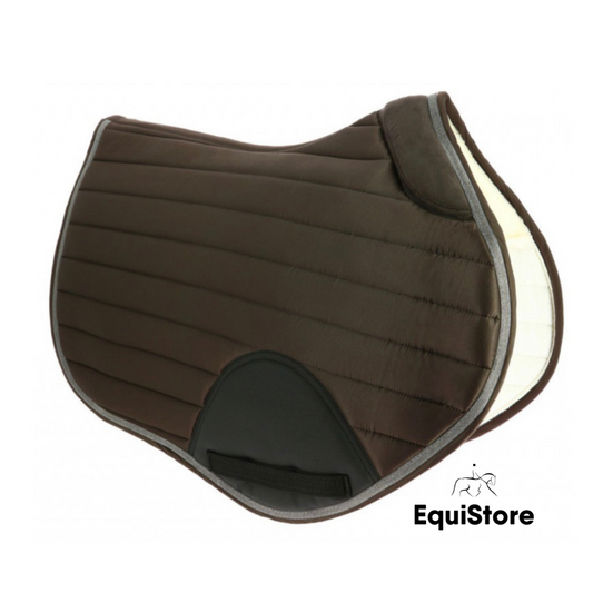 Equitheme Competition Saddle Pad - GP Chocolate