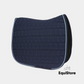 Equitheme Double Rope Saddle Pad - Dressage Navy/Sky Blue