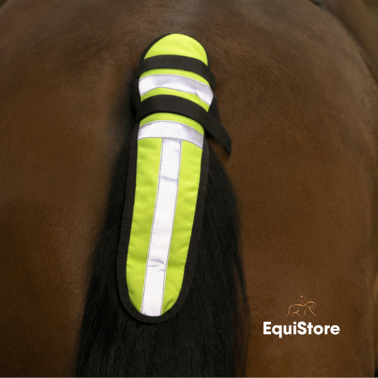 Equitheme High Viz Tail Guard for horses. 