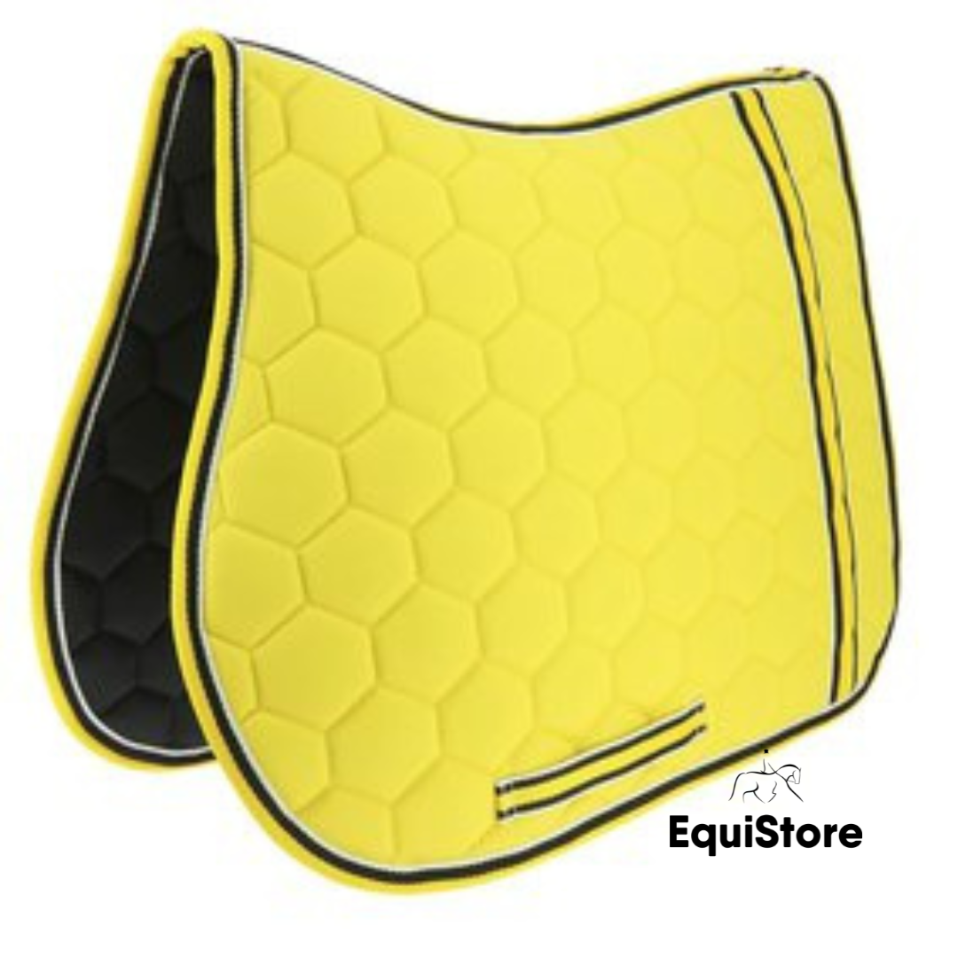 Equitheme Ligne Saddle Pad - GP Yellow