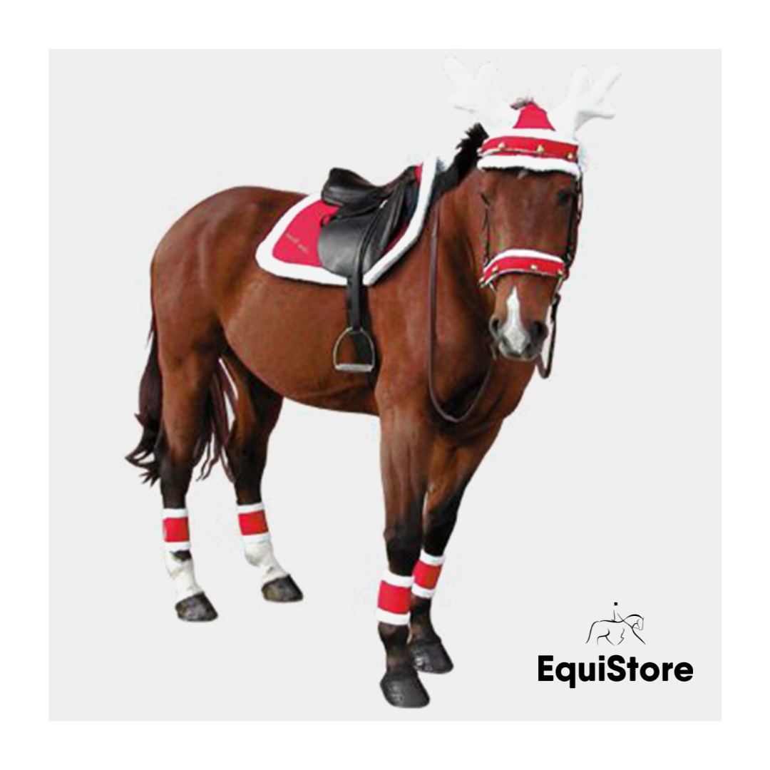 Equitheme Noël Christmas Bandages for your festive horse or pony