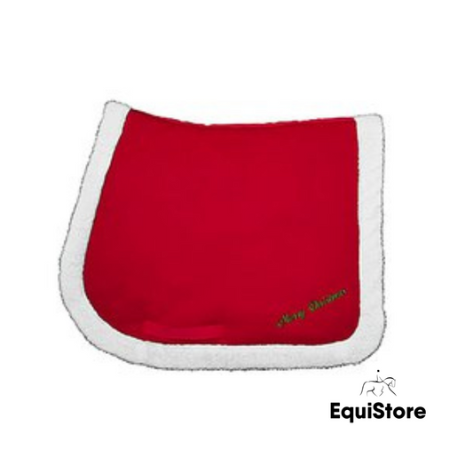 Equitheme Noël Christmas Saddle Pad for your festive horse or pony.