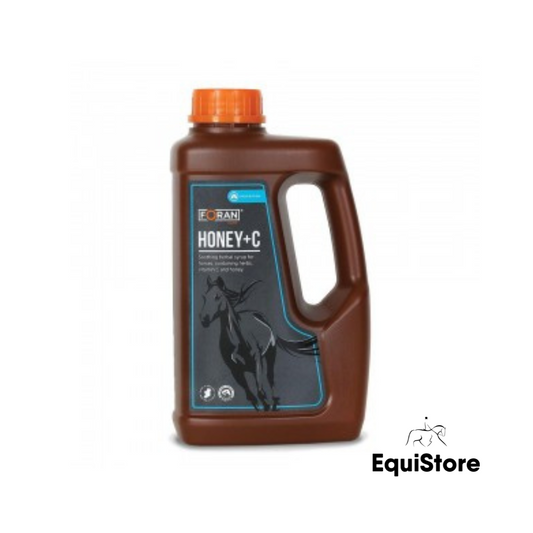 Foran Equine Honey and Vitamin C syrup which is a respiratory supplement for horses