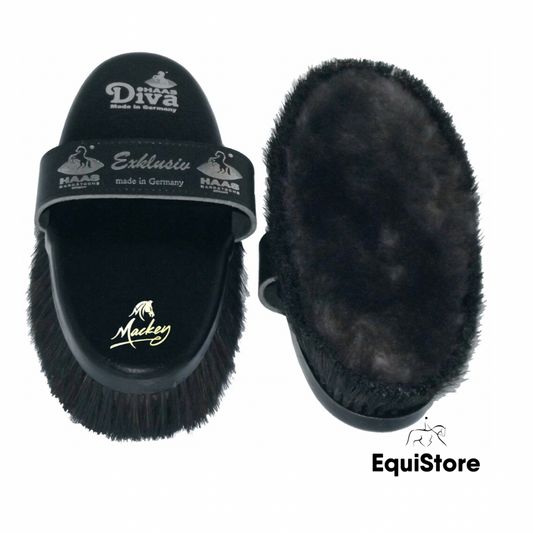 Haas Diva Exklusive Brush ia a premium grooming bodybrush for you horse. 