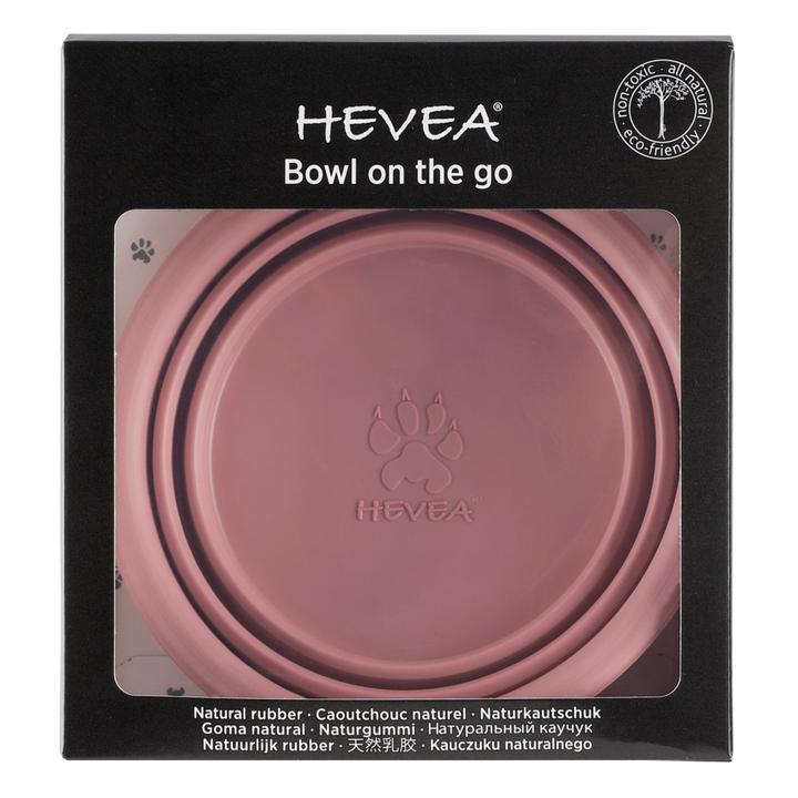 Hevea - Puppy - Bowl on the Go - Rose