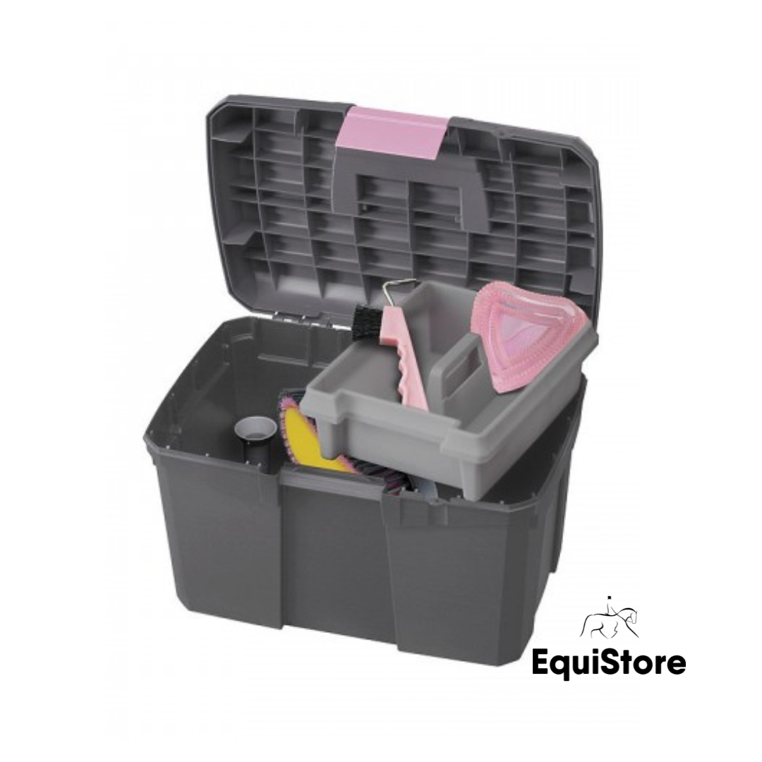 Hippotonic Grooming Box for your horse grooming brushes and accessories.