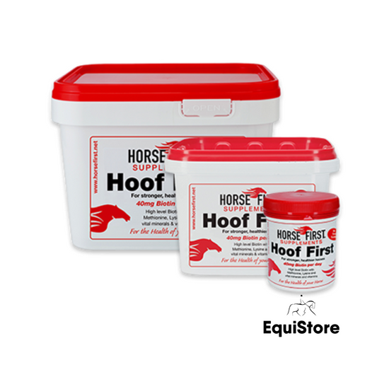 Horse First Hoof First a hoof supplement for horses