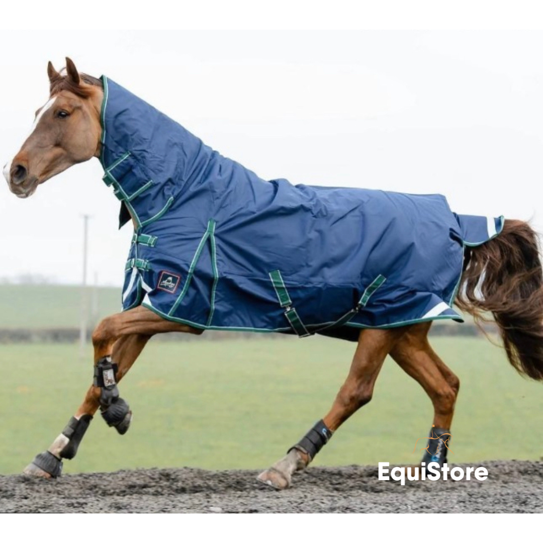 Keadeen Plus Full Neck Rug lightweight outdoor rug for horses.