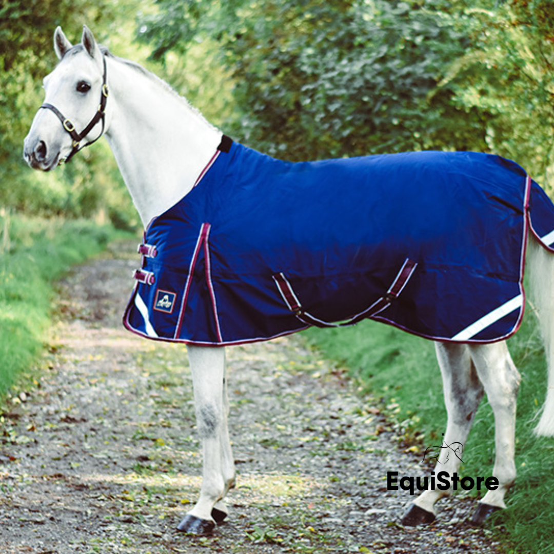 Keadeen Standard Neck Rug 250g for horses and ponies living outdoors and need a medium weight turnout rug.