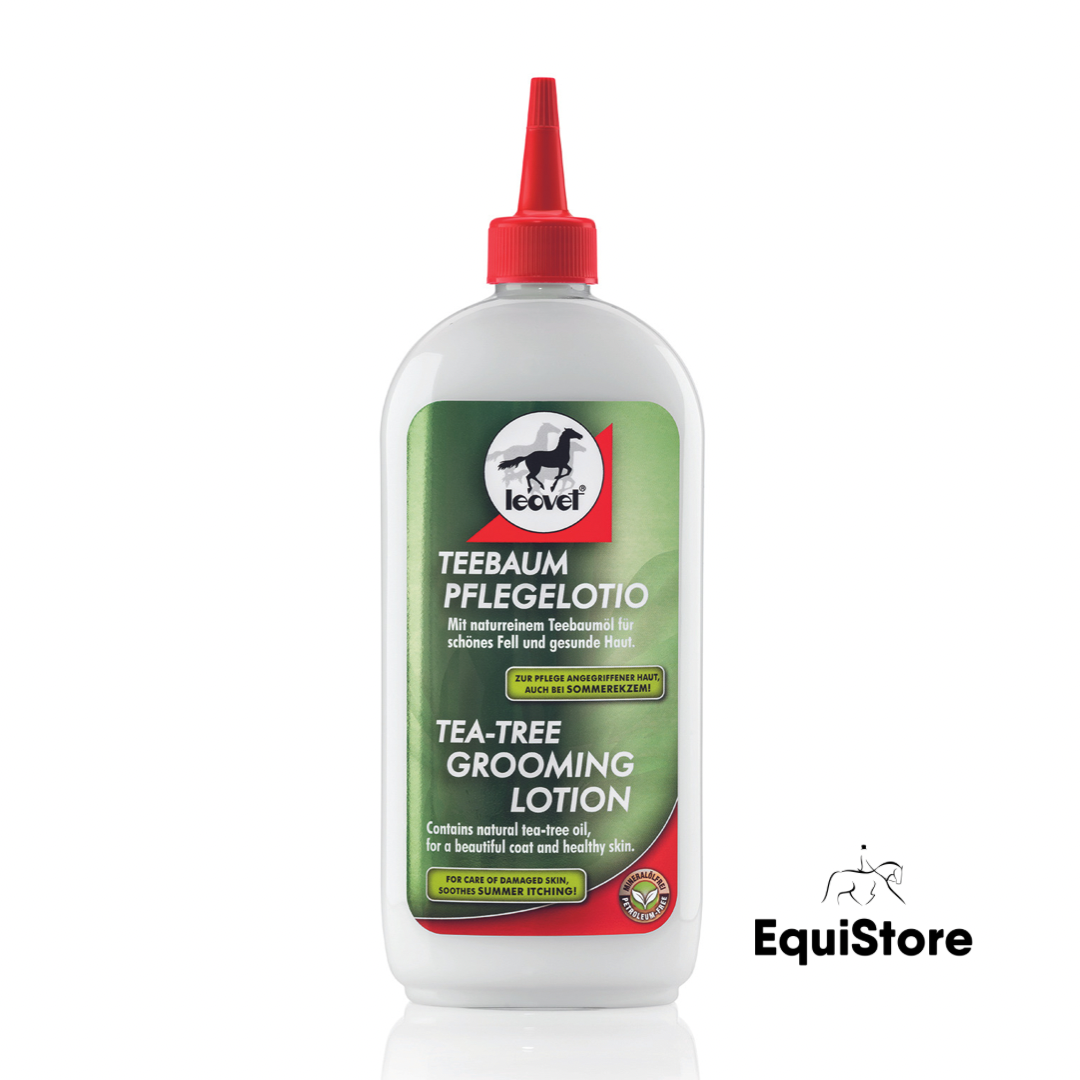 Horse and Pony soothing and moisturising lotion, Leovet Tea Tree grooming lotion.