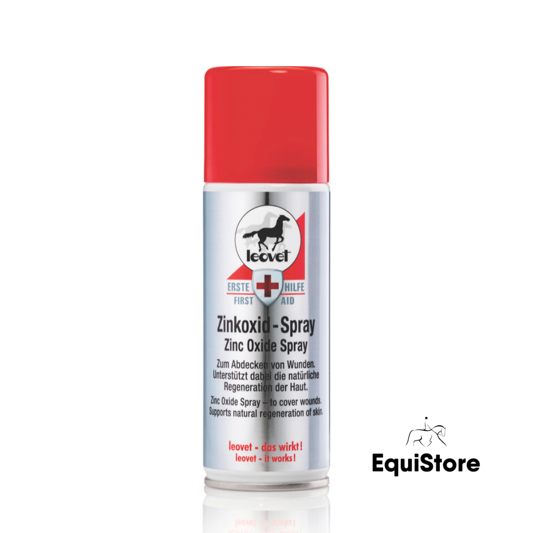 Leovet Zinc Oxide Spray for your horse first aid kit